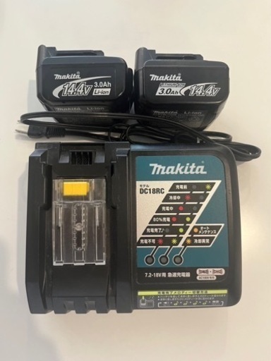 マキタ　バッテリー、充電器