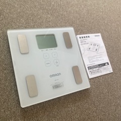 オムロン 体重・体組成計  ホワイト HBF-214-W