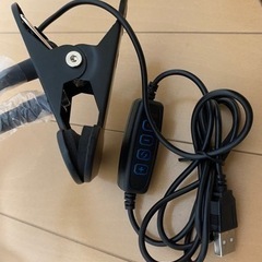 LEDリングライトスマホホルダー・クリップ付けの画像