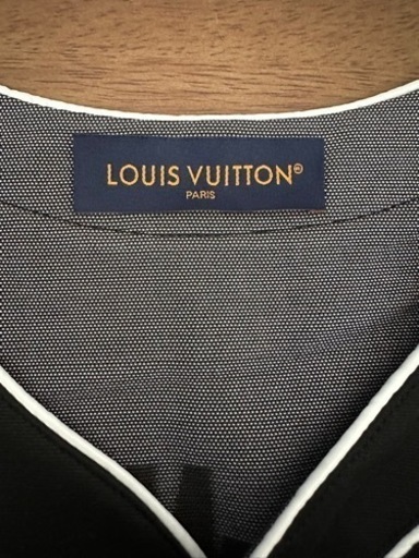 【LOUIS VUITTON】23SS ロゴ ナンバリング ベースボールシャツ