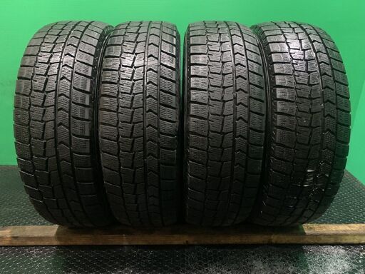 DUNLOP WINTER MAXX WM02 185/65R15 15インチ スタッドレス 4本 21～22年製 デミオ MAZDA2 ノート フリード等　(MTH345)  クレジットカード QR決済可能