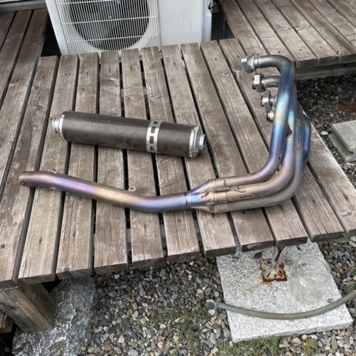 ゼファー750 マフラー　カーボンチタン　BEET