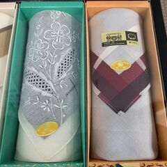 【差し上げます】 未使用　MITSUKOSHI　ハンカチーフ　3点セットの画像