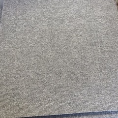 中古タイルカーペット 50cm × 50cm ブルー・グレー