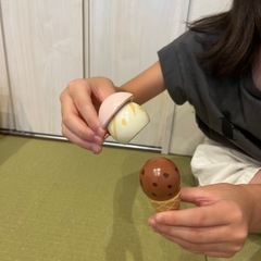 アイスクリーム屋さんの画像