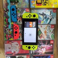 スイッチ本体のみ、ソフトまとめての画像