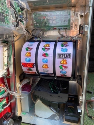覇王伝 零 ゼロ◆コイン不要機付◆ スロット 家スロ パチスロ実機 実機 サンキョー