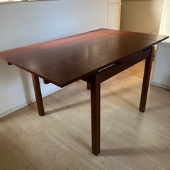 無印良品のダイニングテーブル差し上げますの画像