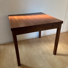 無印良品のダイニングテーブル差し上げますの画像