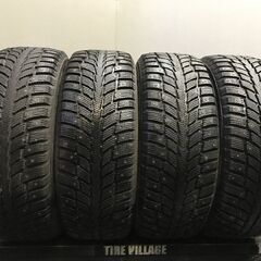 nokian HAKKAPELIITTA2 225/55R17 17インチ スパイクタイヤ 4本 バリ溝 カップピン アルファード等　(TB771)  クレジットカード QR決済可能