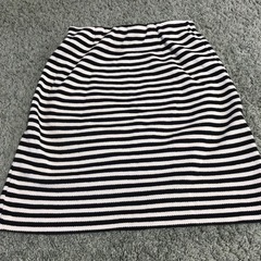 LEPSIM スカート   Mサイズ　ボーダー　レプシィムの画像
