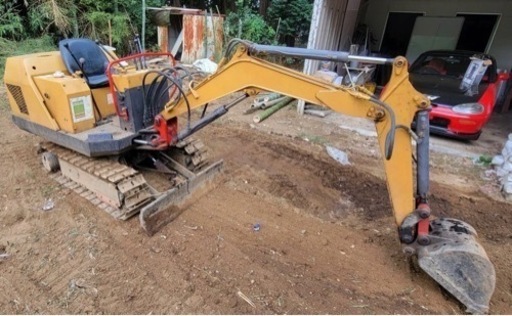 至急！今日！値段交渉受け付けます。⭐️ コマツPC05-5 ミニユンボ（ミニショベル） 0.06㎥　⭐️近場であれば配送します。