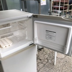 リサイクルサービス八光】2001年製無印良品120L2ドア冷凍冷蔵庫M-R12A