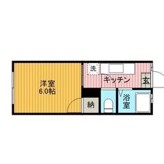 💙💙敷礼０😍《1K》仙台市🐻川内駅から徒歩8分！一人暮らしの方、...