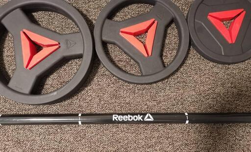 リーボック ウェイトセット 20Kg バーベルセット リーボック