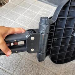 ベビーカーステップ　サドル付きの画像