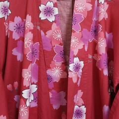 花柄　浴衣　の画像