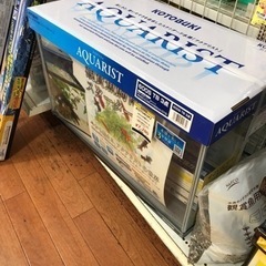 値下げしました！◆未使用品◆寿工芸 アクアリスト600S TB 60cm水槽セット 【リサイクルマート下関店】の画像