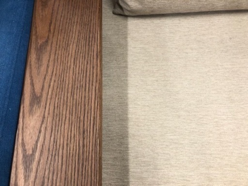 飛騨産業 2人掛けソファー 布 ナチュラル×ベージュ【トレファク堺福田店】