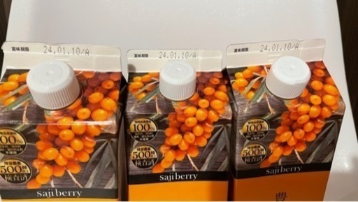 豊潤サジー1000ml×3本セット　未開封　賞味期限2024.01.10