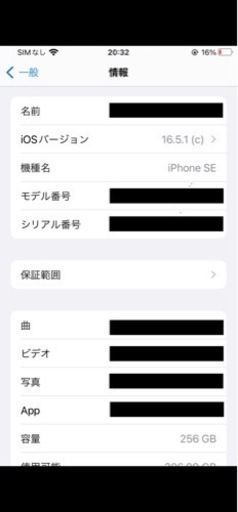 iPhone SE White 256GB
