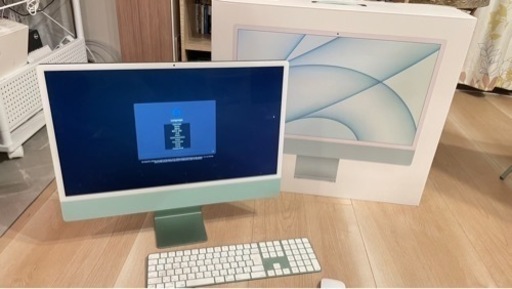 【135k対応しました】Apple 24インチ グリーン iMac 4.5K 2021年モデル