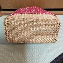 美品　浴衣用バック　カゴバック　巾着バック　花火　お祭り　の画像