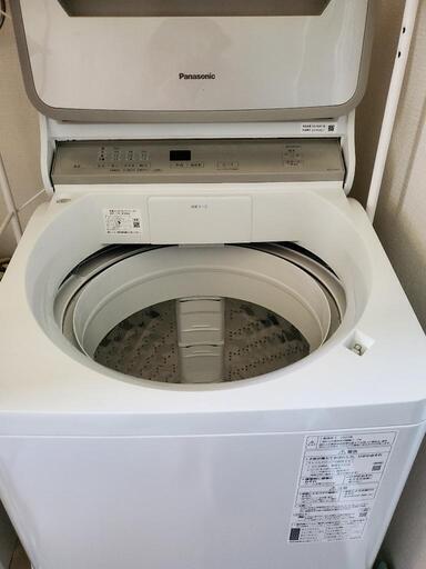 洗濯機　美品　Panasonic　2023年製　8キロ