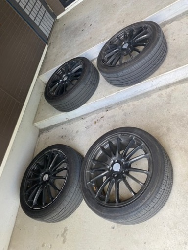 215 45 18 タイヤ ホイール付き