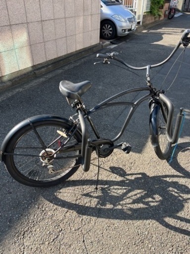 ビーチクルーザー　rainbow サーフキャリア付き