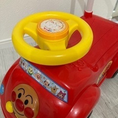 アンパンマン　車　乗り物　手押し車の画像