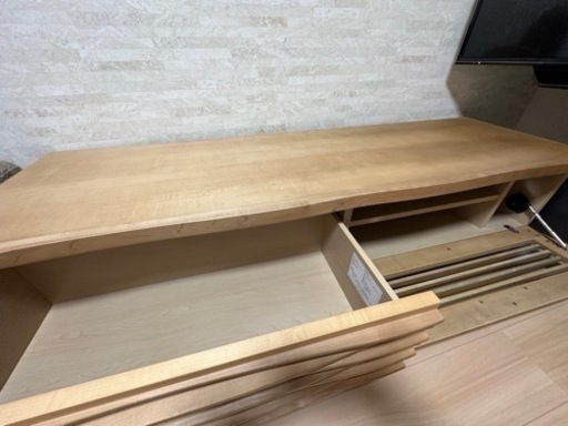 テレビボード 天然木 150cm