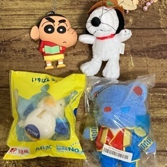 クレヨンしんちゃん、スヌーピー 、アフラックアヒル