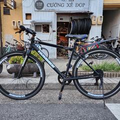 ?? HUMMER  クロスバイク  700c  7変速  黒  サイド  新品  配達可能