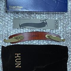 新品 未使用 KUN Bravo ブラボー 木製 バイオリン用 肩当て 4/4の画像