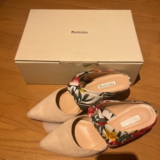 【美品】Mathilda サンダル パンプス