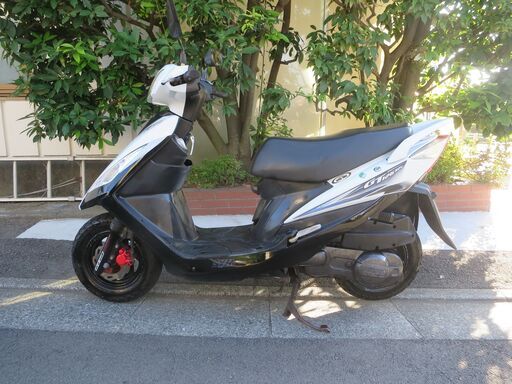 SYM GT125EFI　実働中古車　バッテリーフル充電済み　駆動系新品交換済み　オイル交換後渡し　タイヤ前後バリ山　ナンバー登録書類有り
