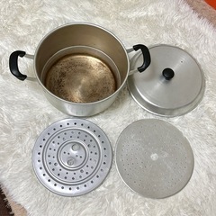 【大幅値下げ】蒸し器 鍋 直径23cmの画像