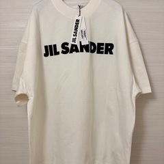 【JIL SANDER】ジルサンダー オーバーサイズ ロゴ Tシャツ ホワイト