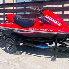 KAWASAKI STX15F カスタムトレーラーセット 書類有!直ぐ乗れます。シードゥ SEADOO YAMAHA 愛知県の画像