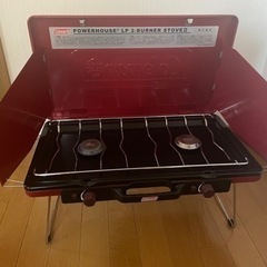 【◎】Coleman パワーハウスLP ツーバーナーストーブ Ⅱ...