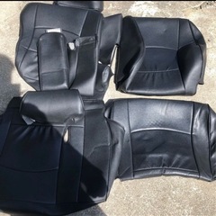 ランドクルーザー　80 レザーシートカバーの画像