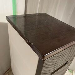 3段　収納ケース　W35.5㎝　D41㎝　H65.5㎝　＃26582の画像