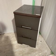 3段　収納ケース　W35.5㎝　D41㎝　H65.5㎝　＃26582の画像