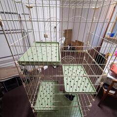 猫用　三段ケージの画像