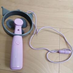 【kuromiちゃん】携帯扇風機の画像
