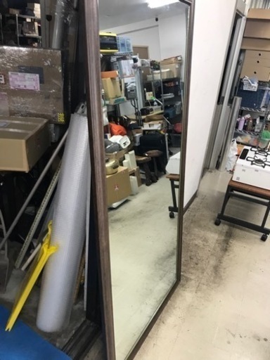 取引場所　南観音　O2308-124 ウォールミラー　幅90cm×高さ180cm