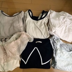 パフスリーブ　ブラウスセット