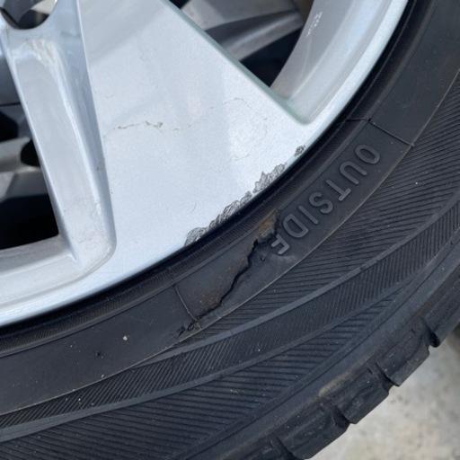 タイヤ傷確認用