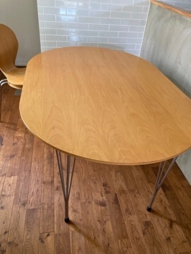 《値下げ》北欧家具　daneqrka ダイニングセット　イス4脚